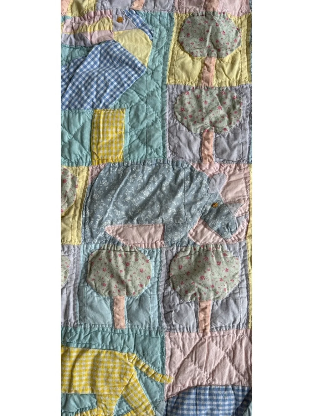 Zoo kids quilt